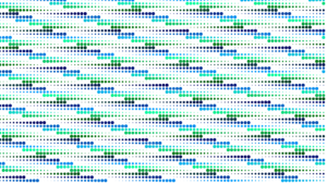 generative art with circles and colors